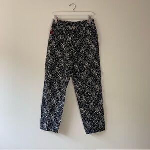 90s Crazy Horse Paisley Print Denim Jeans